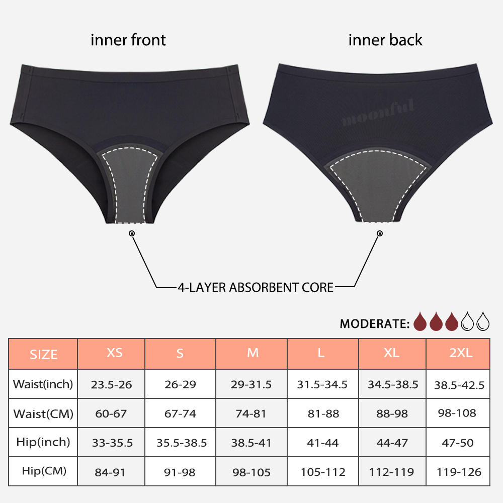 Celana Dalam Menstruasi Wanita - Period Panty Absorbent ulasan dan harga